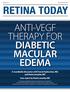 ANTI-VEGF THERAPY FOR DIABETIC MACULAR EDEMA