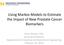 Using Markov Models to Estimate the Impact of New Prostate Cancer Biomarkers
