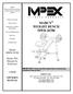MARCY WEIGHT BENCH MWB Model MWB Retain This Manual for Reference OWNER'S MANUAL