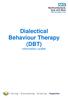 Dialectical Behaviour Therapy (DBT) Information Leaflet