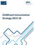 Childhood Immunisation Strategy