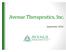 Avenue Therapeutics, Inc. September 2016