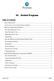 III. Dental Program Table of Contents