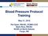 Blood Pressure Protocol Training