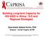 Building Long-term Capacity for HIV/AIDS in Africa: S-S and Regional Strategies