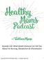 Episode 144: What Breath Acetone Can Tell You About Fat Burning, Metabolism & Inflammation. Copyright 2018 Wellness Mama All Rights Reserved 1