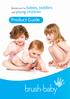 babies, toddlers Dental-care for and young children Product Guide