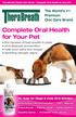 Complete Oral Health for Your Pet
