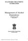 Management of Alcohol Dependence