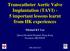 Transcatheter Aortic Valve Implantation (TAVI) - 5 important lessons learnt from HK experiences Michael KY Lee