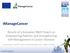 imanagecancer Results of a European R&D Project on Empowering Pa8ents and Strengthening Self-Management in Cancer Diseases