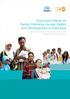 Discussion Paper on Family Planning, Human Rights and Development in Indonesia
