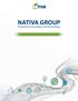 NATIVA GROUP. Inspired by Innovation and Technology