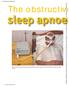 sleep apnoea The obstructive PRACTICAL NEUROLOGY