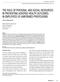 THE ROLE OF PERSONAL AND SOCIAL RESOURCES IN PREVENTING ADVERSE HEALTH OUTCOMES IN EMPLOYEES OF UNIFORMED PROFESSIONS
