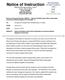 Notice of Instruction 5905 Breckenridge Parkway, Suite F Tampa, Florida (813) (800) (FL) Fax (813)