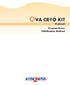 OVA CRYO KIT. Protocol Ovarian tissue Vitirification Method