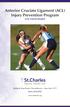 Anterior Cruciate Ligament (ACL) Injury Prevention Program at St. Charles Hospital. St.Charles. Sports Medicine