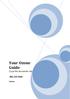 Your Ozone Guide. [Type the document subtitle] Colleen