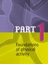 Foundations of physical activity