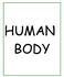 HUMAN BODY. Contents: