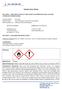 Safety Data Sheet SECTION 1. IDENTIFICATION OF THE SUBSTANCE/PREPARATION AND THE COMPANY/UNDERTAKING