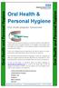 Oral Health & Personal Hygiene