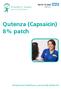 Qutenza (Capsaicin) 8% patch