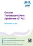 Greater Trochanteric Pain Syndrome (GTPS)