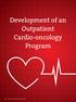Development of an Outpatient Cardio-oncology Program