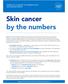 Skin cancer by the numbers