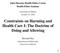 Constraints on Harming and Health Care I: The Doctrine of Doing and Allowing