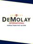 Page 1. DeMolay Chapter Start-Up Guide
