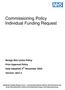 Commissioning Policy Individual Funding Request