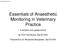 Essentials of Anaesthetic Monitoring in Veterinary Practice
