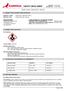 SAFETY DATA SHEET P005-WH01 FS#27875 WHITE. Chemical Name Weight % CAS Number. Titanium Dioxide 20% - 25%