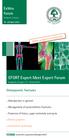 EFORT Expert Meet Expert Forum. ExMex Forum. Osteoporotic fractures. Demo surgeries / workshops. Osteoporosis in general