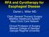 RFA and Cyrotherapy for Esophageal Disease