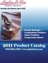 2011 Product Catalog
