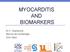 MYOCARDITIS AND BIOMARKERS. Dr C. Guenancia Service de Cardiologie CHU Dijon