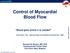 Control of Myocardial Blood Flow