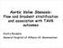 Aortic Valve Stenosis: Flow and Gradient stratification and association with TAVR outcomes