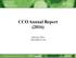 CCO Annual Report (2016) Editorial Office