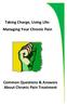 Taking Charge, Living Life: Managing Your Chronic Pain