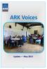 ARK Voices Update May 2015