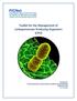 Toolkit for the Management of Carbapenemase Producing Organisms (CPO)