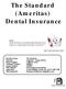 The Standard (Ameritas) Dental Insurance