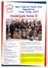 Kindergym turns 5. Berri District Youth Club Newsletter Term Three, 2017
