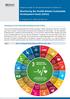 Monitoring the Health-Related Sustainable Development Goals (SDGs)