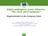 Highly pathogenic avian influenza The Epidemic Regionalisation in the European Union
